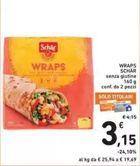 Schar - Wraps