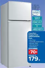 Daya - Frigorifero Doppia Porta Dmdp204ew Daya - Frigorifero Doppia Porta Dmdp204ew