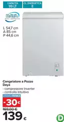 Daya - Congelatore A Pozzo