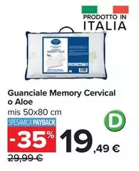 Guanciale Memory Cervical O Aloe