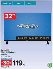 Tv Led 32" Mod. Irgai Tv Led 32" Mod. Irgai