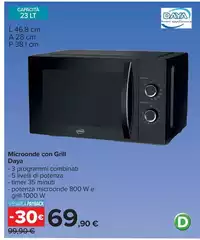 Daya - Microonde Con Grill