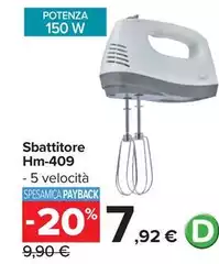 Sbattitore Hm-409