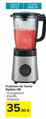 HB - Frullatore Da Tavolo Digitale