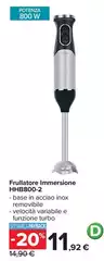 Frullatore Immersione HHB800-2