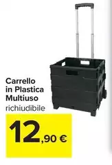 Carrello In Plastica Multiuso