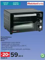 Melchioni - Forno Elettrico