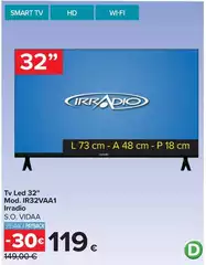 Tv Led 32" Mod. Irgai