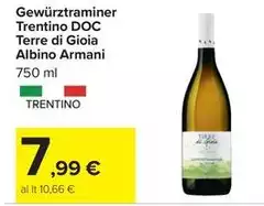 Gioie di terra - Gewürztraminer Trentino DOC