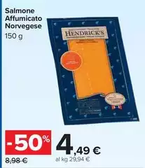 Hendrick's - Salmone Affumicato Norvegese