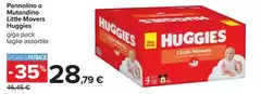 Huggies - Pannolino O Mutandino Little Movers
