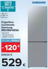Samsung - Frigorifero Combinato RB33B610ESA Samsung - Frigorifero Combinato RB33B610ESA