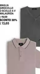 Malagrida - Maglia Girocollo O Scollo A V