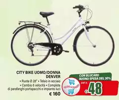 Denver - City Bike Uomo/Donna