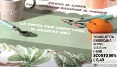 Tovaglietta Americana In Pvc