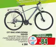 Denver - City Bike Uomo/Donna