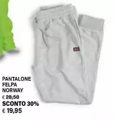 Pantalone Felpa Norway