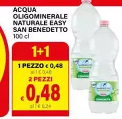 San Benedetto - Acqua Oligominerale Naturale Easy