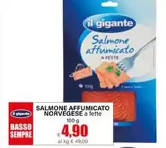 Il Gigante - Salmone Affumicato Norvegese