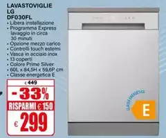 LG - Lavastoviglie DF030FL