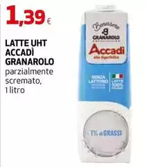 Granarolo - Latte UHT Accadi