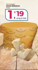 Gran moravia - Formaggio