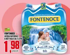 Fontenoce - Acqua Naturale 6 Bottiglie Fontenoce - Acqua Naturale 6 Bottiglie