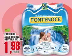 Fontenoce - Acqua Naturale 6 Bottiglie Fontenoce - Acqua Naturale 6 Bottiglie
