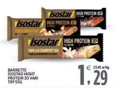 Isostar - Barrette Isostad Hight Protein
