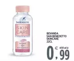 San Benedetto - Bevanda  Skincare