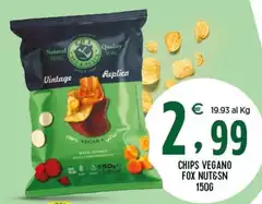 Natural - Chips Vegano Fox