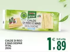 Despar - Cialde Di Riso E Mais