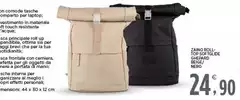 Zaino Roll- Top Sfoglione Elegado