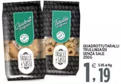 Quadrotti/taralli
