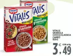 Cameo - Vitalis Granola Choco/ Classica