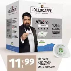 Lollo caffè - 100 Cialde Linea Amore Lollo Caffè Gusto Lollo caffè - 100 Cialde Linea Amore Lollo Caffè Gusto