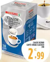 Despar - Cialde Caffe Crema Classico