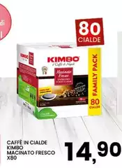 Kimbo - Caffè In Cialde Macinato Fresco