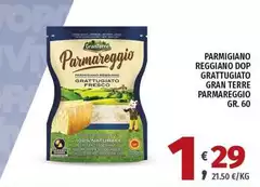 Parmareggio - Parmigiano Reggiano DOP Grattugiato Gran Terre Parmareggio - Parmigiano Reggiano DOP Grattugiato Gran Terre
