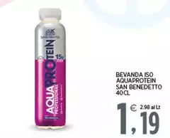 San Benedetto - Bevanda Iso Aquaprotein