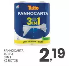 Tuttogelo - Pannocarta 3 In 1