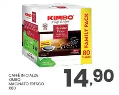 Kimbo - Caffè In Cialde Macinato Fresco