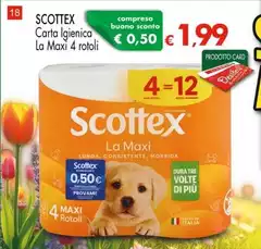 Scottex - Carta Igienica La Maxi Scottex - Carta Igienica La Maxi