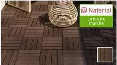 Piastrella Composite Renala Marrone 30x30 Cm – Sp. 23 Mm