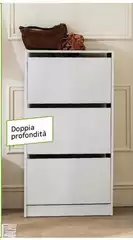 Scarpiera 3 Ante Easy L60,1xH112,5xP24,9 Cm