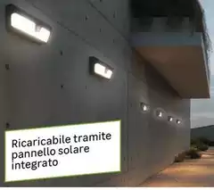 Applique Solare LINKABLE - IP65 Con Sensore Di Movimento