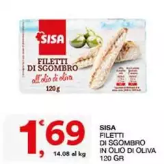 Sisa - Filetti Di Sgombro In Olio Di Oliva