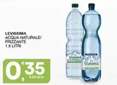 Levissima - Acqua Naturale/ Frizzante