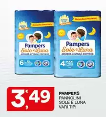 Pampers - Pannolini Sole E Luna