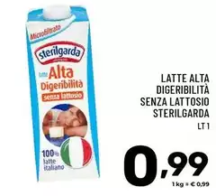 Sterilgarda - Latte Alta Digeribilità Senza Lattosio